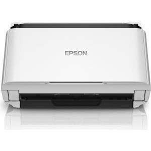 Epson WorkForce DS-410 - Dokumentenscanner - Duplex - A4 - 600 dpi x 600 dpi - bis zu 26 Seiten/Min. (einfarbig) / bis zu 26 Seiten/Min. (Farbe) - automatischer Dokumenteneinzug (50 Blätter) - bis zu 3000 Scanvorgänge/Tag - USB 2.0