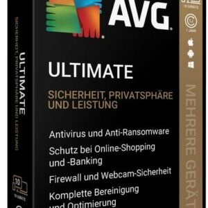 AVG Ultimate 2020 (10 Geräte I 1 Jahr)