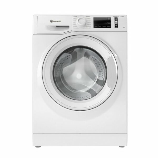 BAUKNECHT Waschmaschine weiss WM 811 A, 8 kg, 1400 U/min, Dynamic Inverter-Motor, Mehrfachwasserschutz +, Nachlegefunktion