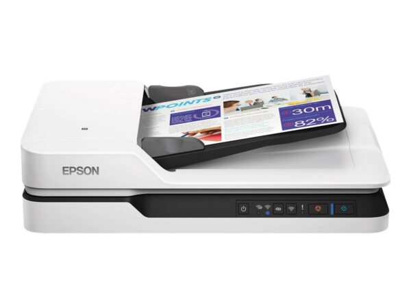 Epson WorkForce DS-1660W - Dokumentenscanner - Duplex - A4 - 1200 dpi x 1200 dpi - bis zu 25 Seiten/Min. (einfarbig)