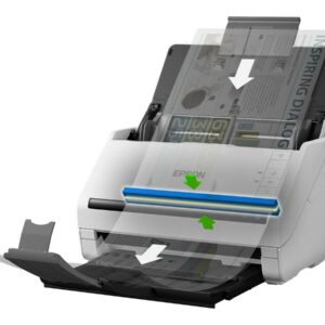 Epson WorkForce DS-530II - Dokumentenscanner - Duplex - 215.9 x 6096 mm - 600 dpi x 600 dpi - bis zu 35 Seiten/Min. (einfarbig)