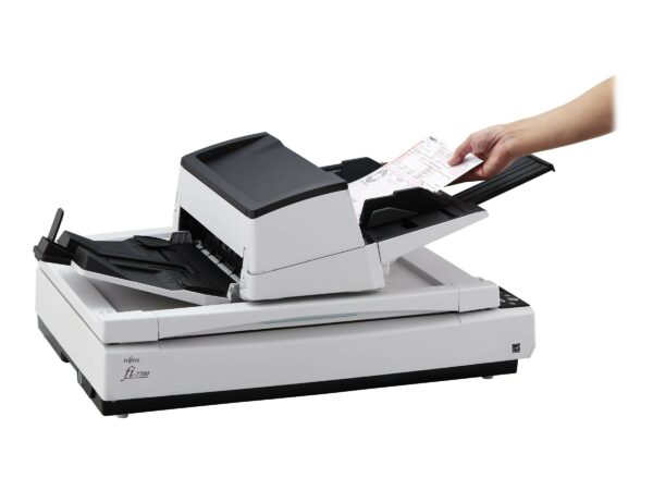 Fujitsu fi-7700S - Dokumentenscanner - Dual CCD - ARCH B - 600 dpi x 600 dpi - bis zu 75 Seiten/Min. (einfarbig)