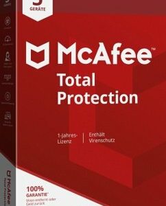 McAfee Total Protection (5-Geräte/1Jahr)