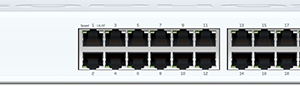 Sophos CS110-24 - Switch - managed - 24 x 10/100/1000 + 4 x 1 Gigabit / 10 Gigabit SFP+ - an Rack montierbar