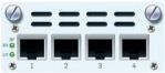 Sophos FleXi Port - Erweiterungsmodul - Gigabit Ethernet x 4