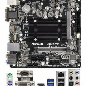 Asrock ASRock J4125-ITX (Intel Celeron J4125 4x2.0Ghz, 1x PCIe x1, 7.1 Audio) Mainboard