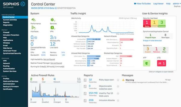 Sophos XG 550 Sandstorm - Abonnement-Lizenz (1 Jahr) - für XG 550