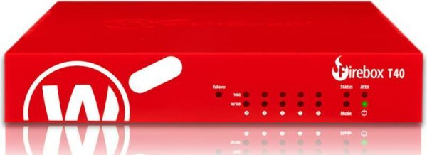 WatchGuard Firebox T40 - Sicherheitsgerät - mit 3 Jahre Total Security Suite - 5 Anschlüsse - GigE