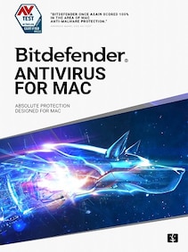 Bitdefender Antivirus for Mac - 3 Devices 12 Months - Bitdefender Key - GLOBAL